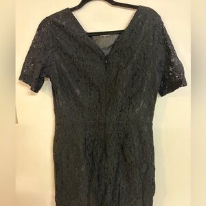 Joe Fresh black Lace Mini Dress